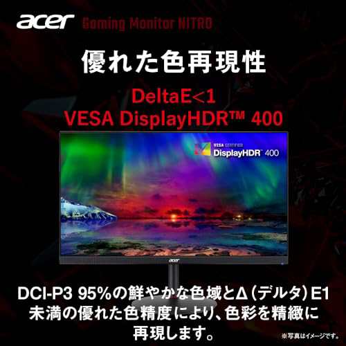 Acer ゲーミングモニター Nitro 27インチ IPS 非光沢 4K UHD