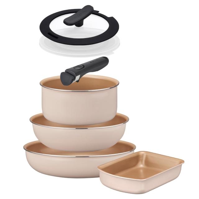 エバークック フライパンセット 未使用品 エバークック フライパンセット 7点（玉子焼き13×19