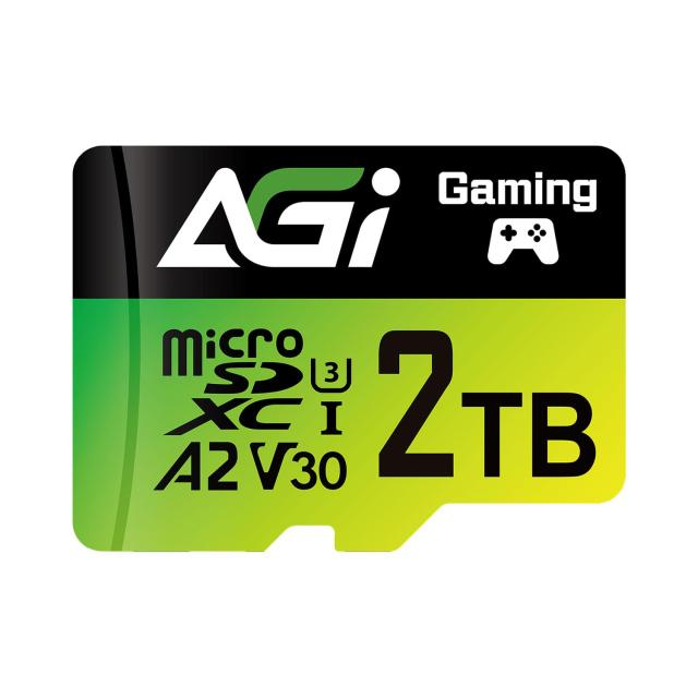 AGI 2TB TF138 マイクロsdカード, Nintendo Switch動作確認済. MicroSDXC A2 U3 V30 4K UHS-I U3 (読み出し速度最大170MB/s、書き込み速の通販は