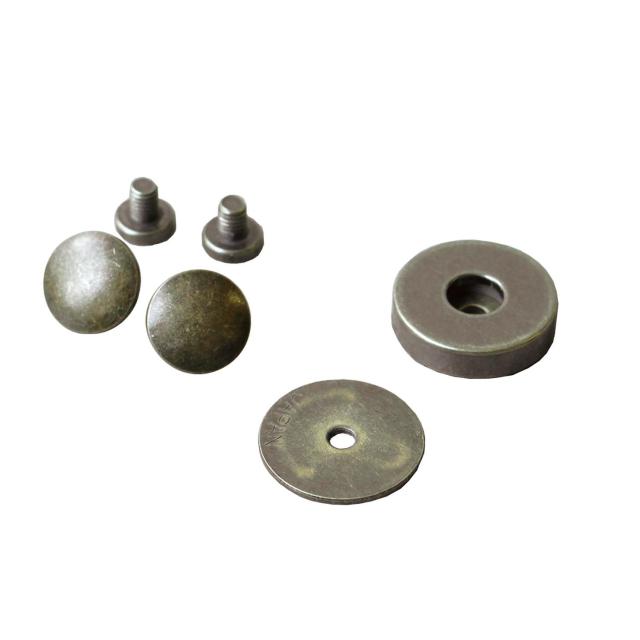 日本紐釦貿易(Nippon Chuko) ネジ式マグネットボタン 3mmxφ14mm 1組入り M74-AGの通販はau PAY マーケット ...