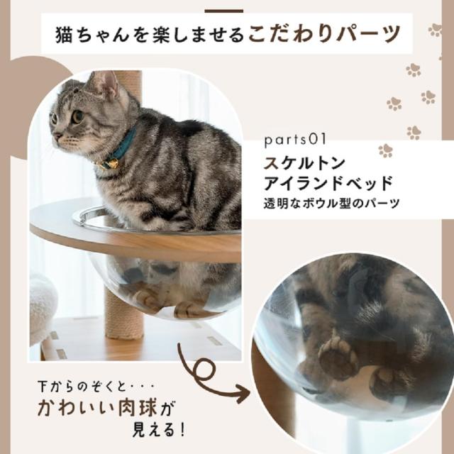 花ショウブ広場 キャットタワー 取り付け 木上り勾配アスレチック主柱 澄み切ったハンモック 爪とぎ 広広とした印字機 1441106001