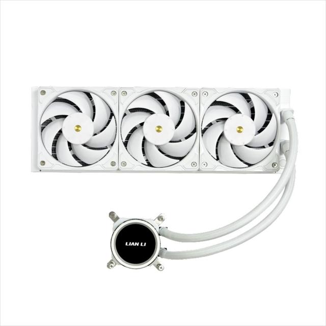 LIANLI 水冷キットGalahadシリーズ Galahad II Trinity 360 Performance White 32ｍｍ厚デュアルウェーブフィンラジエーター搭載 LCP_1