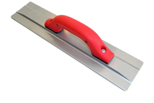土間屋監修 土間ゴテ 土間鏝 マグ鏝 マグネシウムフロート 土間コンクリート仕上 U-Style (355mm x 89mm TPRハンドル)