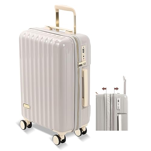 Spyplan スーツケース 機内持ち込み 拡張機能付き 超軽量 大容量 キャリーケース 可愛い キャリーバッグ 大型 耐衝撃 ジッパータイプ の通販は