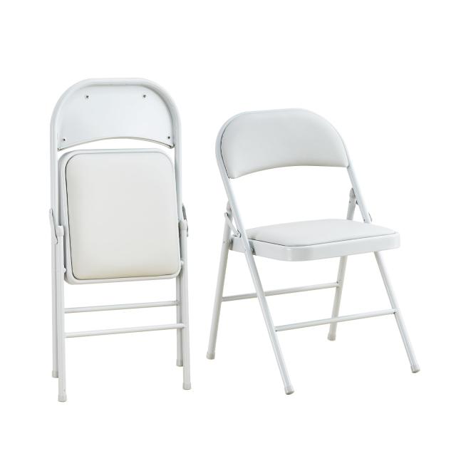 KAIHAOWIN パイプ椅子 折りたたみチェア ミーティングチェア 会議椅子  