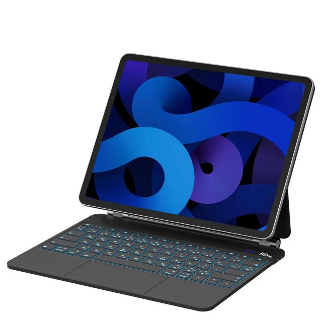 【2024新型】マジックキーボード SUKEBON iPad Pro 12.9インチ スマートキーボード【日本技適認証取得】磁気設計 トラックパッド付きケー