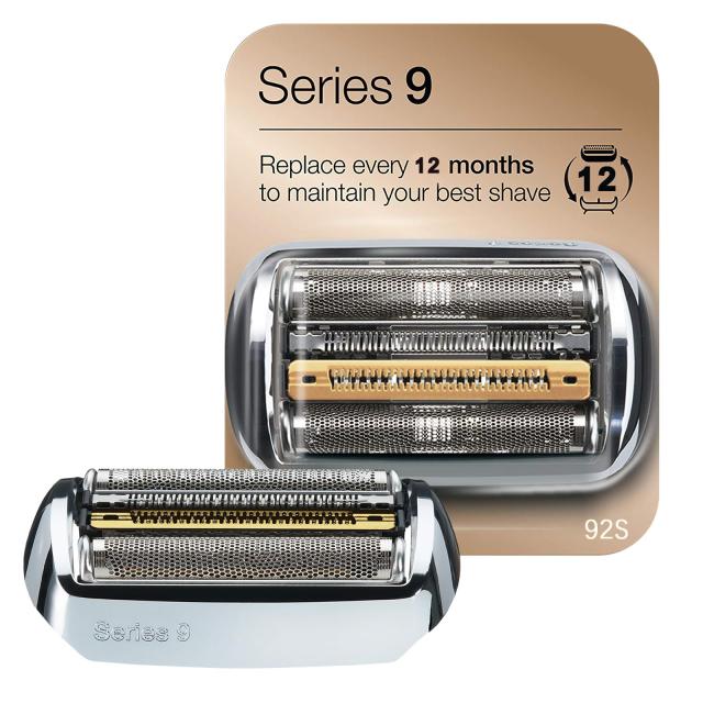 Wone ブラウン 9 シリーズシェーバーに対応92S 交換用ヘッド メッシュブレード一体型スペアヘッド（銀色） 並行輸入品の通販は