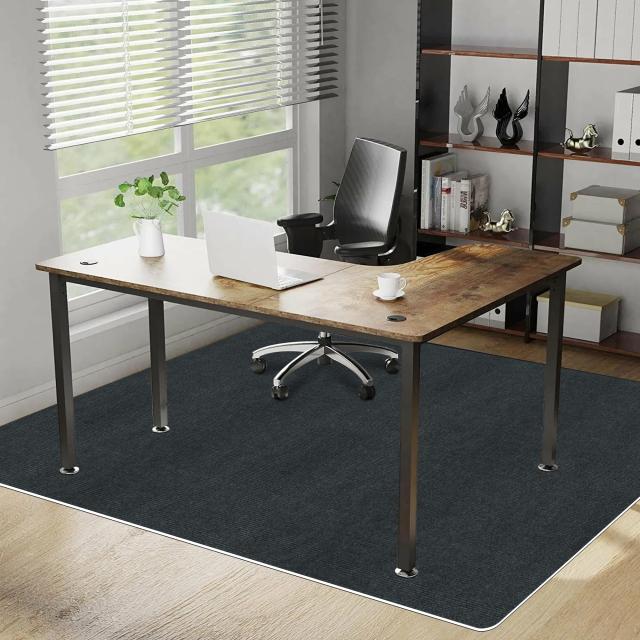 【Am az on 限定ブランド】チェアマット フロアマット 床保護マットVOTUDX 180 ×140cm 厚み4mm 滑り止め TPRマット椅子 マット 椅子の下に