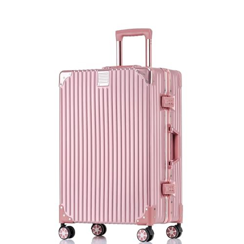 Yuweijie キャリー ケース スーツケース キャリーバッグ 機内持ち込み アルミフレーム 預け入れスーツ 持ち運びケース 大型軽量トロリの通販は
