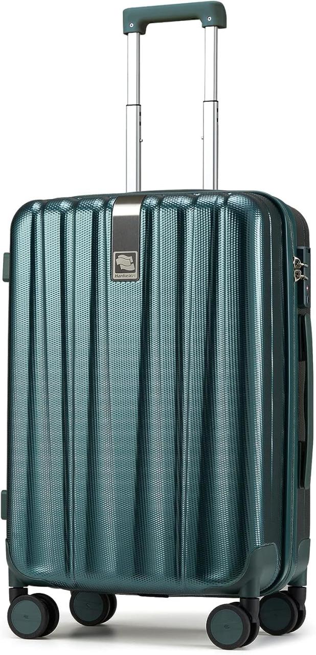 Hanke 20サイズ スーツケース 機内持ち込み キャリーケース 3泊4日 超軽量 耐衝撃PC材質 キャリーバッグ 静音回転自在ホイール 旅行 ビの通販は