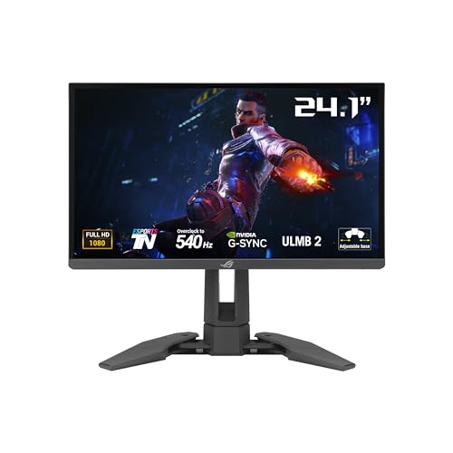 ASUS ゲーミングモニター ディスプレイROG SWIFT PG258Q 24.5型 リフレッシュレート240Hz 応答速度1ms　GSYNC