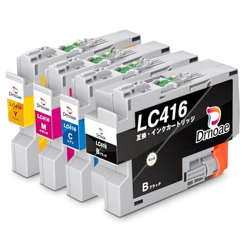 ブラザー 用 LC416 Brother LC416-4pk 互換インクカート リッジ 4本セット (BK/C/M/Y) LC4164pk 大容量タイプ インクカート リッジ DCP-J41の通販は 6,078円