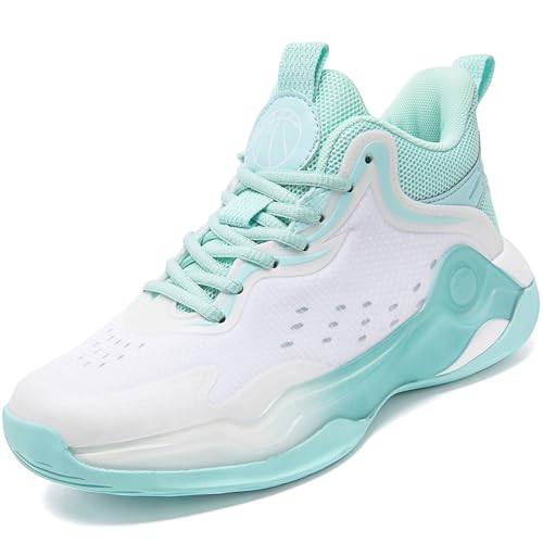 Beita Sports スニーカー ライニングシューズ 白 水色 バスケットシューズ レディース 子供 可愛い ウォーキングシューズ 疲れにくい の通販は