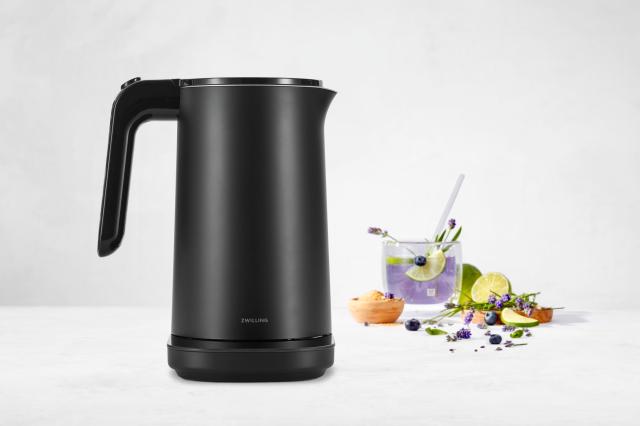 ZWILLING ツヴィリング エンフィニジー 電気ケトル プロ 1L ブラック 電気ポット6段階温度設定 空焚き防止 自動電源OFF コンパクト_4