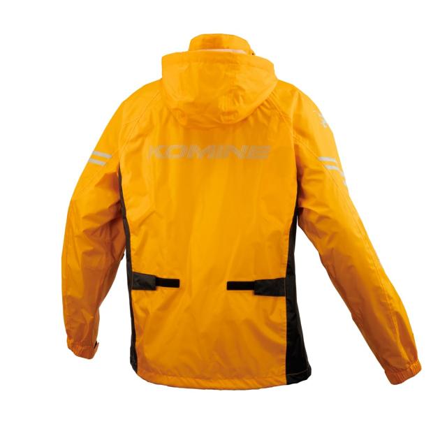 KOMINE バイク用レインジャケット 03-5393 メンズ KOMINE Yellow M