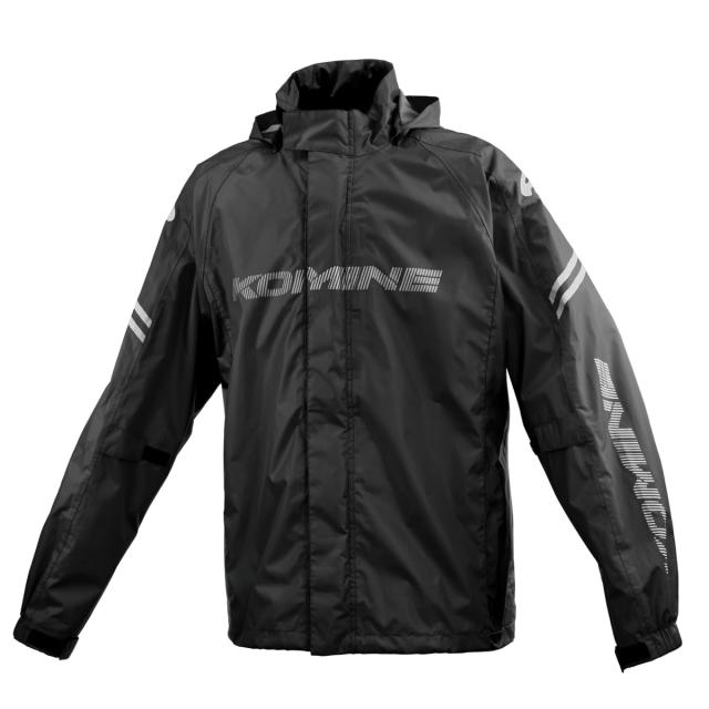 KOMINE バイク用レインジャケット 03-5393 メンズ KOMINE Black L