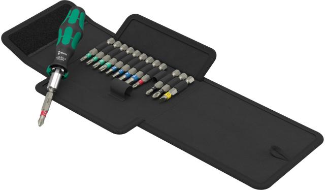 WERA ヴェラ 14点組 1/4HEX ビットラチェットドライバーセット テキスタイルボックス入り 051060