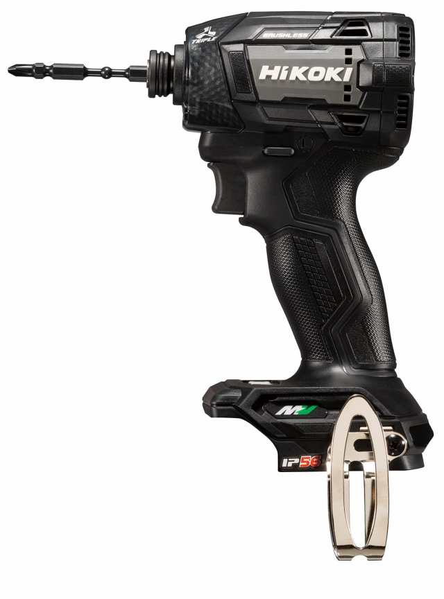HiKOKI(ハイコーキ) 36V 充電式 インパクトドライバ ストロングブラック 蓄電池・充電器・ケース別売 WH36DD(NNB)の通販は