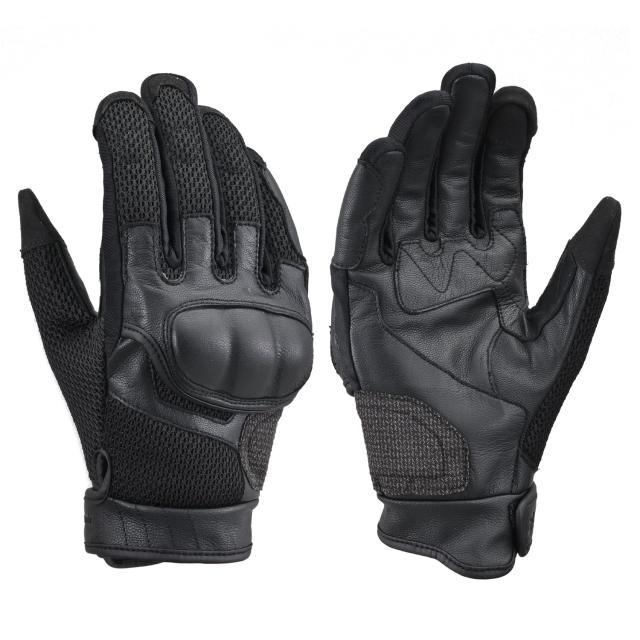 デイトナ(Daytona) バイク用 グローブ 春夏 手のひら本革(ヤギ革) ハードプロテクター スマホ対応 ショートエアフロー メッシュグローブ の通販は 7,485円