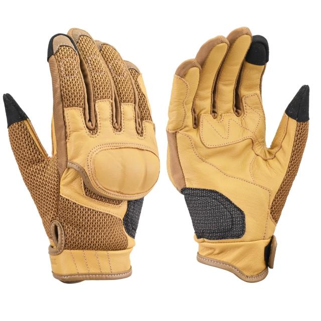 デイトナ(Daytona) バイク用 グローブ 春夏 手のひら本革(ヤギ革) ハードプロテクター スマホ対応 ショートエアフロー メッシュグローブ の通販は 7,399円