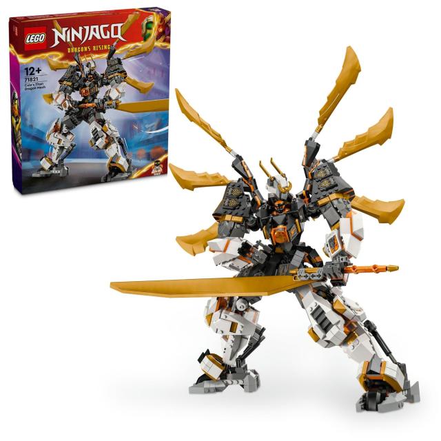 【はな】 レゴ(LEGO) ニンジャゴー コールのドラゴン・メガチタンメカ