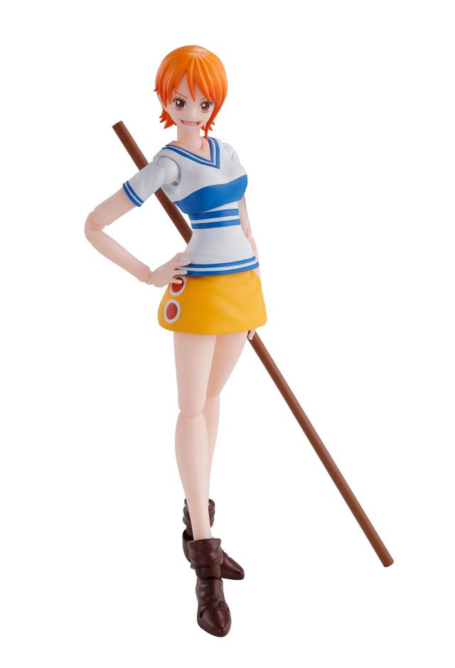 TAMASHII NATIONS S.H.フィギュアーツ ONE PIECE ナミ -冒険の夜明け- 約140mm ABS＆PVC製 塗装済み可動フィギュアの通販は 7,600円
