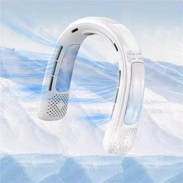 【2024 新登場冷却技術・夏日限定 特別記念】YAYAMIYA ネッククーラー 冷却プレート 首掛け扇風機 【3000mAh ・ 最長持続バッテリー 】半の通販は