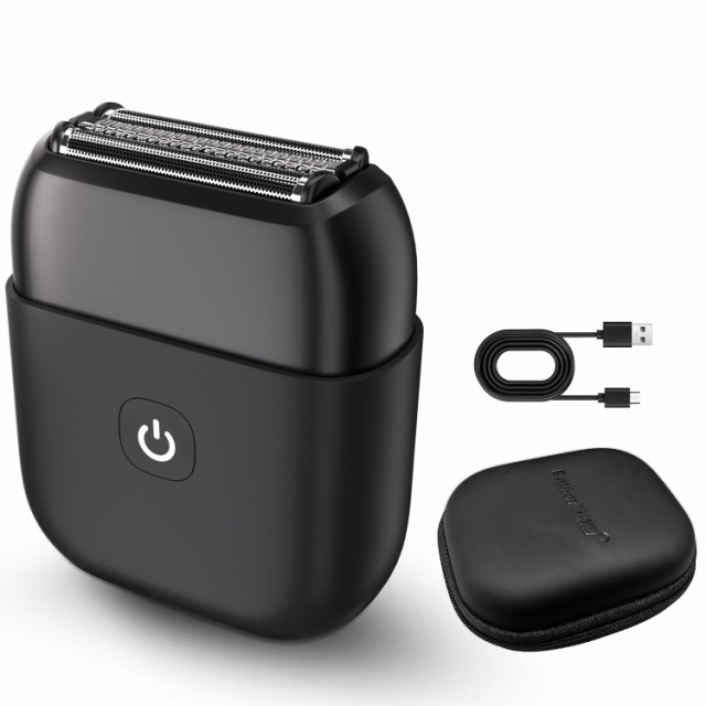 シェーバー メンズ 電気シェーバー 乾湿両用 髭剃り 電動 シェーバー 深ぞり 低騒音 メンズシェーバー IPX7防水 電動シェーバー ひげ剃りの通販は