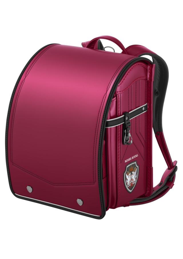 セイバン 天使のはね モデルロイヤル ドラグーン ランドセル 男の子 2025年度モデル パールメタルレッド×ブラック A4フラットファイル