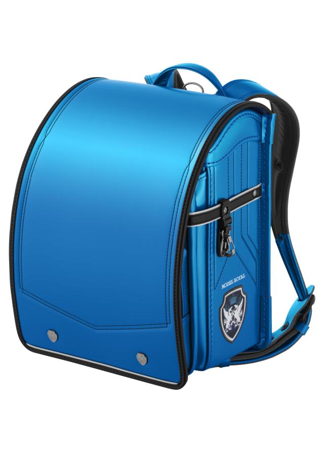 セイバン 天使のはね モデルロイヤル ドラグーン ランドセル 男の子 2025年度モデル パールメタルマリン×ブラック A4フラットファイル