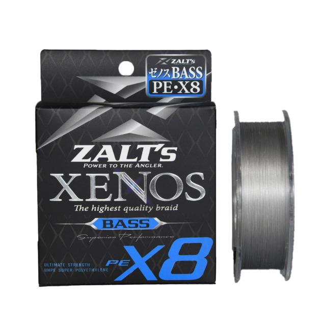 ザルツ(Zalt’s) PEライン XENOS X8 (ゼノス X8) BASS シルバー 100m 0.4号