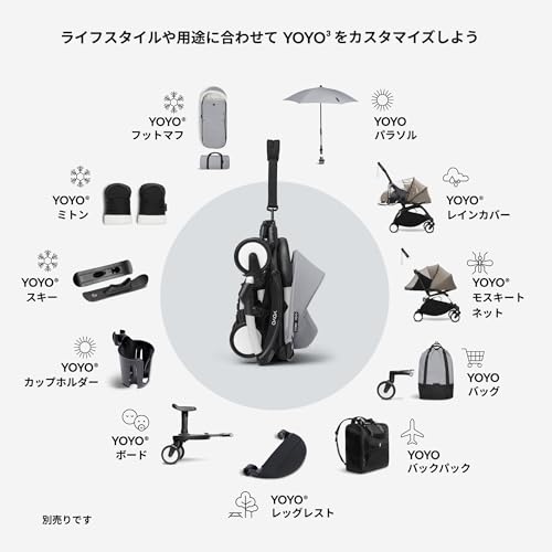Stokke(ストッケ) ベビーカー 付属品 YOYO ヨーヨー ベビーベッド 