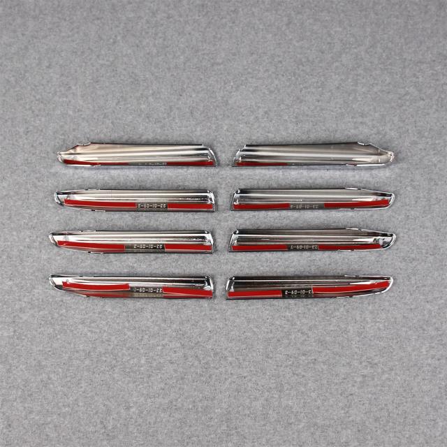 RUIQ トヨタ 新型 ランドクルーザー 300系 ZX/GRスポーツ 専用 外装 フロントグリル ガーニッシュ カスタム パーツ TOYOTA LANDCRUISER 3の通販は