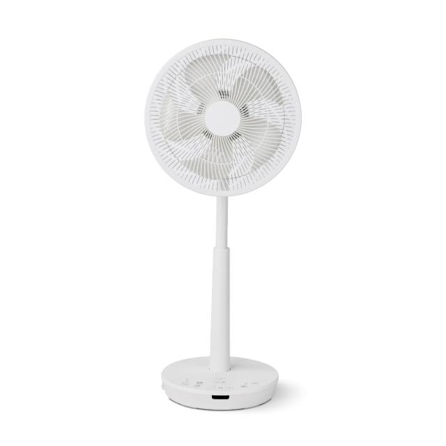 シロカ DC音声操作 サーキュレーター扇風機 SF-V191(W) ホワイト シロカのポチタマ扇 2024年モデル [扇風機/音声認識機能/音声2種類/ふわ