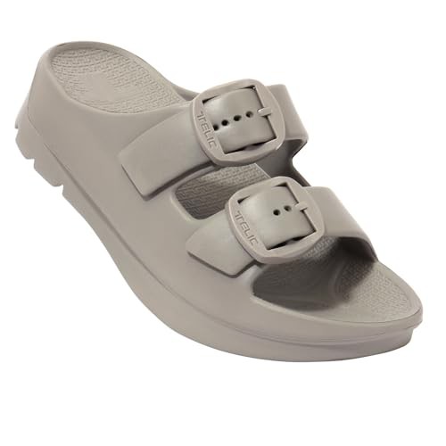テリック サンダル W-BUCKLE2 Ash gray 23.0 cm~23.5 cmの通販は