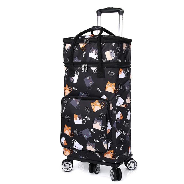 Fuyutu ショッピングカート 折り畳み 大容量 35L 買い物カート ショッピングキャリー 防水 保冷保温 5輪 静音 横押し 高齢者 女性 軽量 の通販はその他日用品・生活雑貨