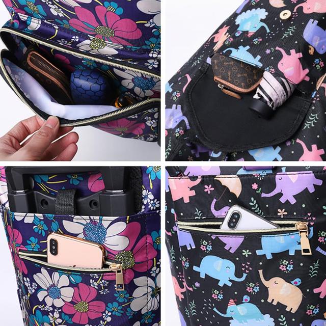 Fuyutu ショッピングカート 折り畳み 大容量 35L 買い物カート ショッピングキャリー 防水 保冷保温 5輪 静音 横押し 高齢者 女性 軽量 の通販は