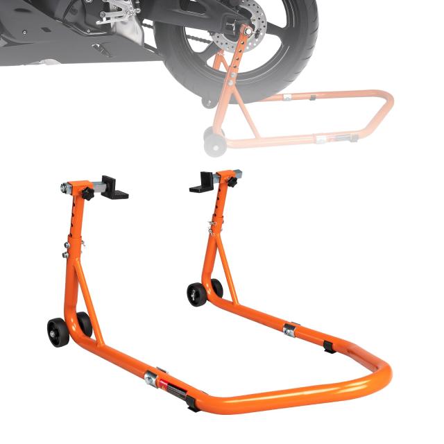 Donext バイクスタンド メンテナンススタンド バイク用 高さ5段階調整 耐荷重320kg L型 アジャスタブル オレンジ 4,784円