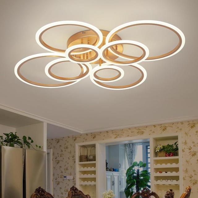 LED シーリングライト 8~20畳 おしゃれ 北欧 円形照明器具 天井照明 間接照明 APP遠隔制御/リモコン 無段階調光調色 常夜灯 高輝度 昼白