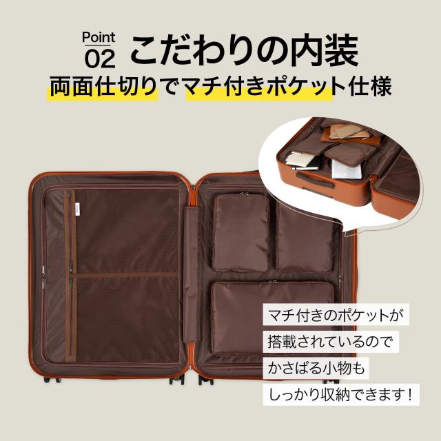 エース スーツケース 大型 大容量 ｌサイズ 7泊8日 8泊9日 9泊10日 100L キャスターストッパー 4.2kg キャリーケース キャリーバッグ フ
