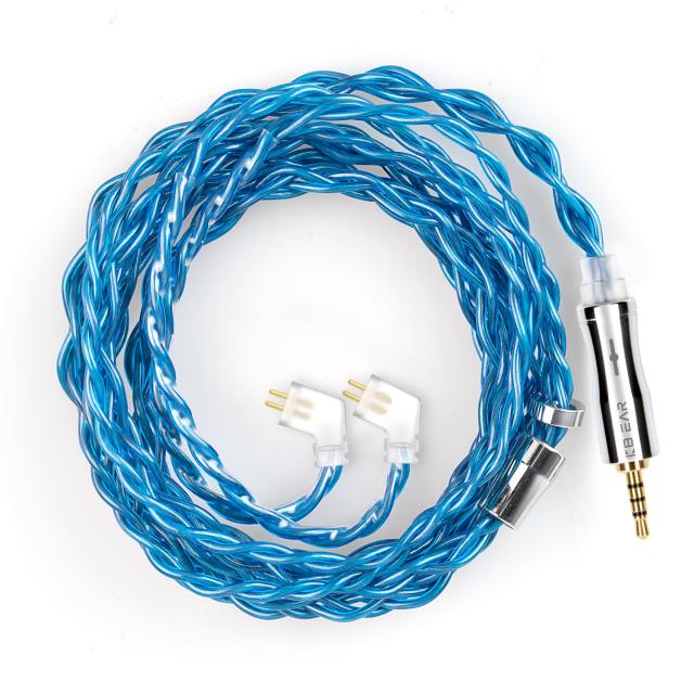 KBEAR 4989】TFZ 2.5mmリケーブル4芯6N単結晶銅ケーブル 2.5mmイヤホン