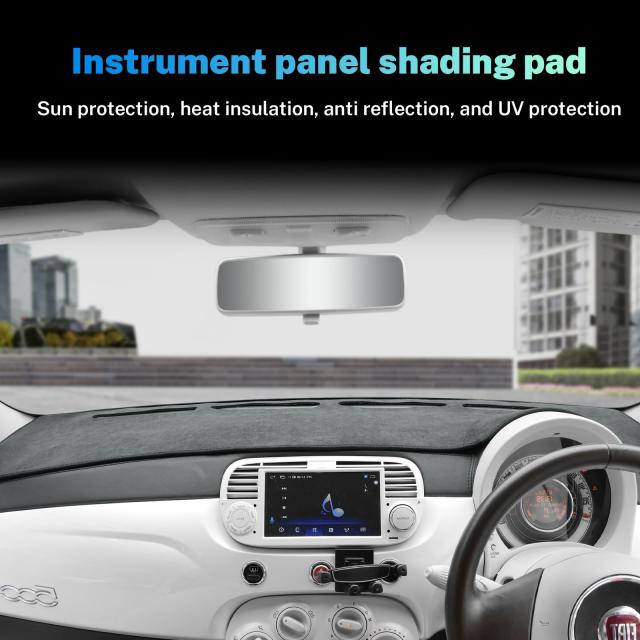 KUNGKIC フィアット Fiat 500 2008-2023 適用 右ハンドル ダッシュ