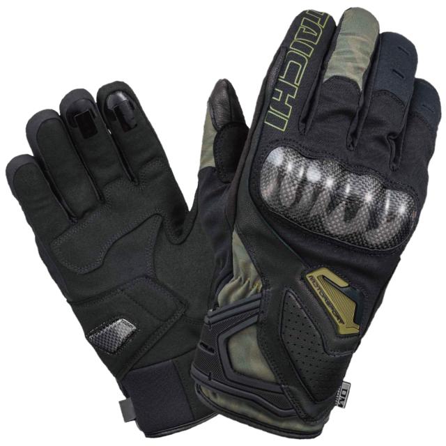 RSタイチ(RS TAICHI) バイク ライディンググローブ 秋冬 防水 防寒 保温 タッチパネル対応 プロテクター内蔵 カーボン ウインターグローの通販は