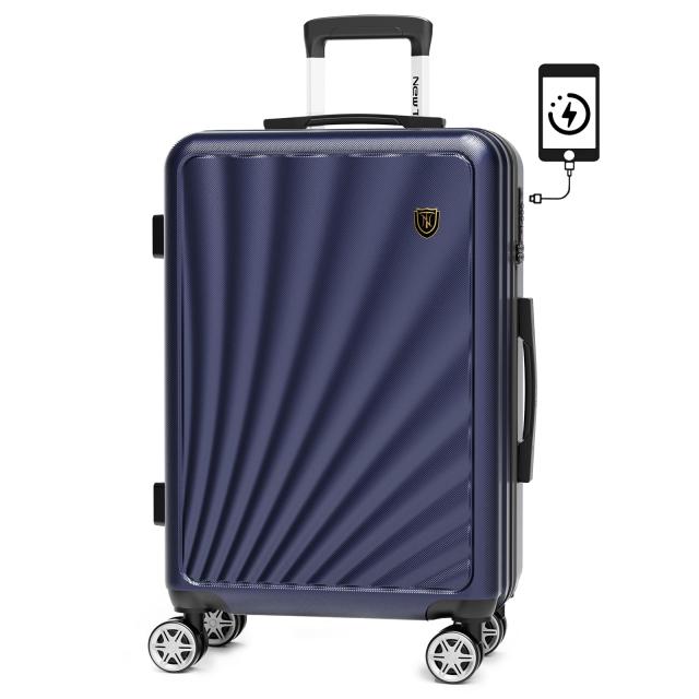 New Trip キャリーケース スーツケース 機内持ち込み ストッパー付き キャリーバッグ 大型 sサイズ 2泊3日 ケース キャリー 軽量 大容