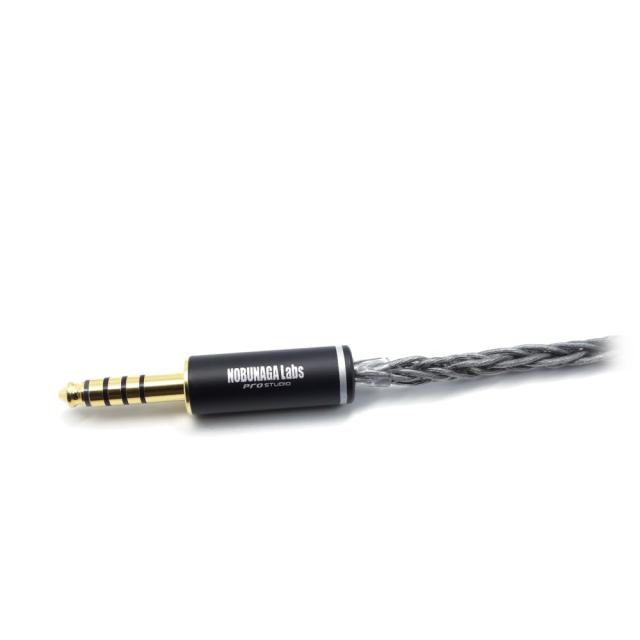 NOBUNAGA Labs 景虎 (かげとら)【4.4mm5極バランス/3.5mm4極バランス】片出しヘッドホンケーブル NLC-KTR