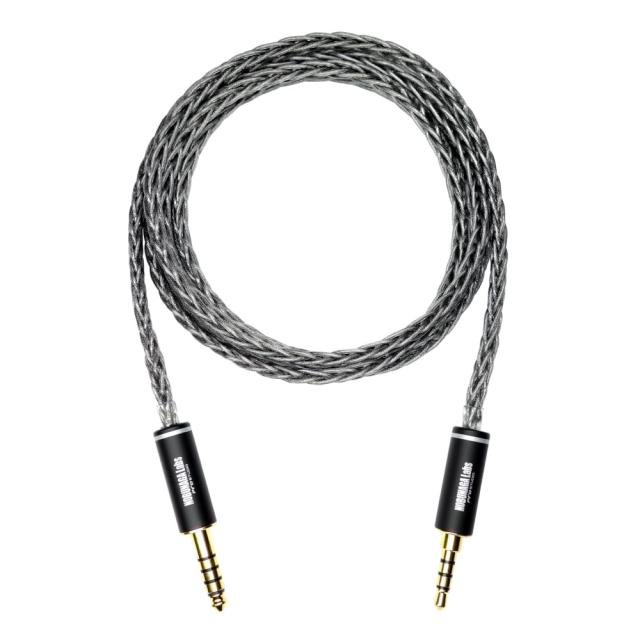 NOBUNAGA Labs 景虎 (かげとら)【4.4mm5極バランス/3.5mm4極バランス】片出しヘッドホンケーブル NLC-KTR