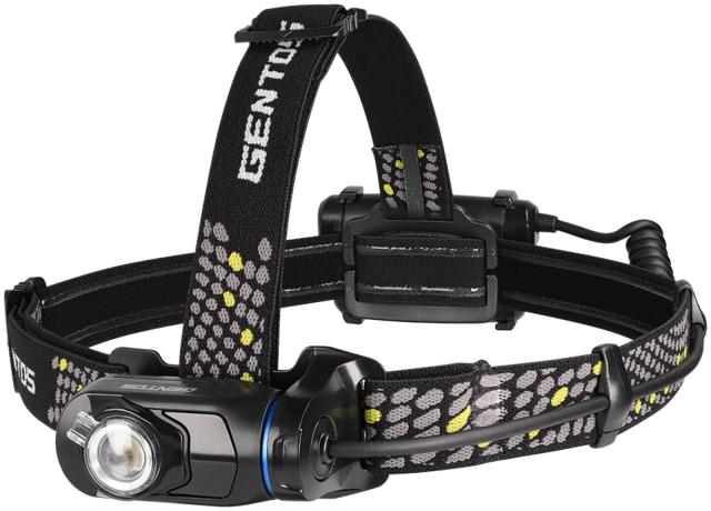 GENTOS(ジェントス) LED ヘッドライト 【明るさ530ルーメン/実用点灯4.5時間/後部認識灯】 単3形電池3本使用 ゲインテック GT-702D