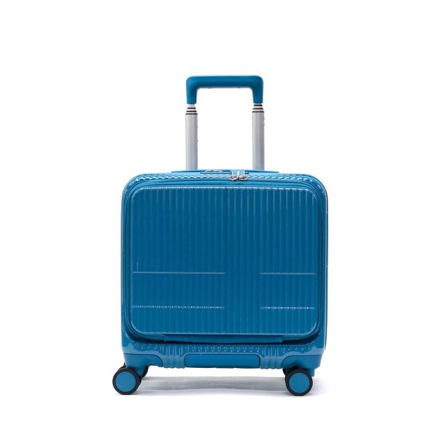 イノベーター スーツケース フロントオープン【33L】 3kg ネプチューンブルー