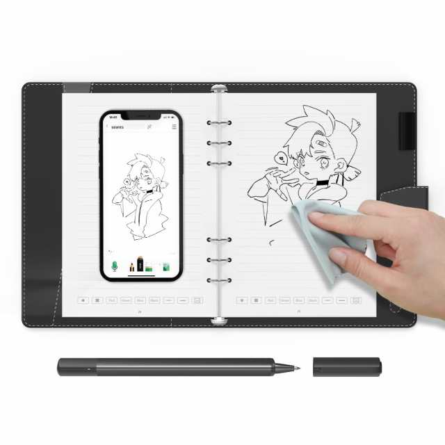NEWYES sync pen 4 スマートペン 電子ノート インク消せる デジタルパッドセット 66言語対応 OCRデジペン スマートノート 保存機能付き の通販は 14,730円