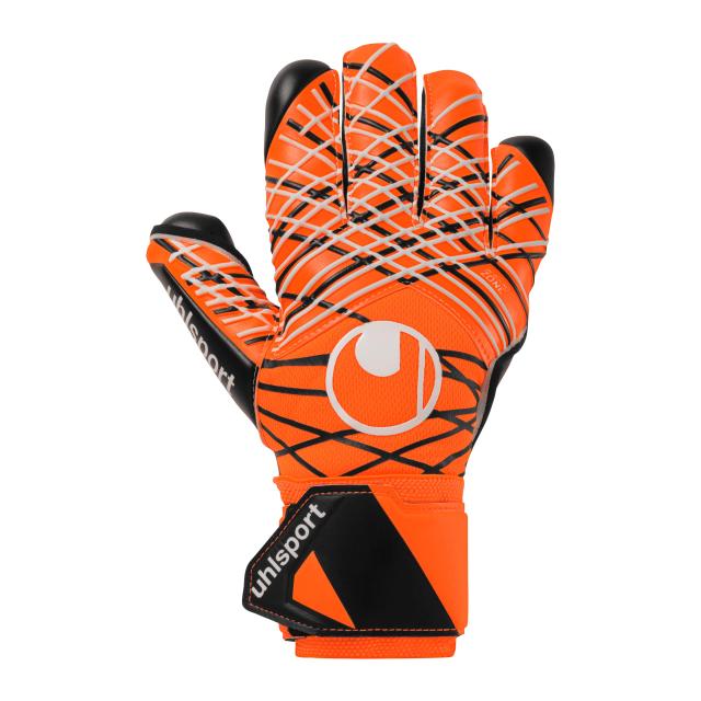 uhlsport (ウールシュポルト) 試合用 耐久性 サッカー GK キーパーグローブ スーパーレジスト＋ ハーフネガティブ 1011342 01 9
